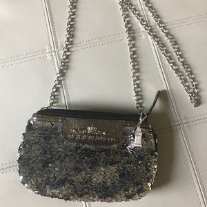 My Flat in London Sequin Fishtail Clutch